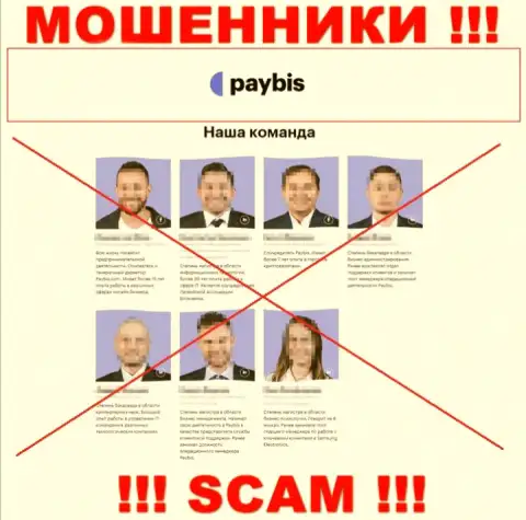 Руководители PayBis Com, предоставленные данной компанией фиктивные - это МОШЕННИКИ