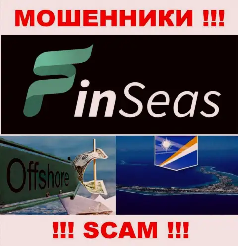 Finseas World Ltd намеренно зарегистрированы в офшоре на территории Marshall Island - это МОШЕННИКИ !