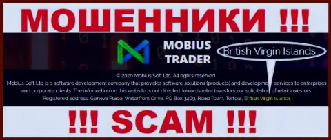 Mobius-Trader безнаказанно дурачат людей, ведь базируются на территории British Virgin Islands