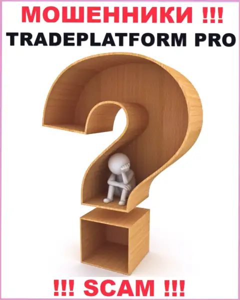 По какому именно адресу официально зарегистрирована организация TradePlatform Pro неведомо - МОШЕННИКИ !!!