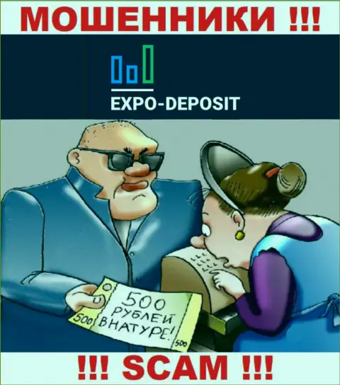 Не стоит верить Expo-Depo Com, не перечисляйте еще дополнительно деньги