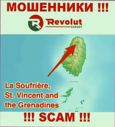 Контора RevolutExpert это жулики, находятся на территории St. Vincent and the Grenadines, а это офшорная зона