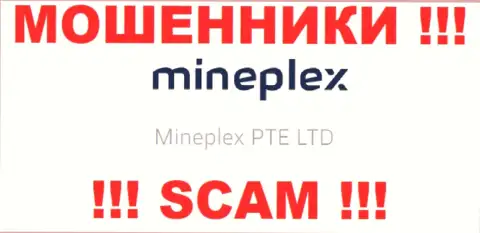Руководством Майн Плекс оказалась контора - Mineplex PTE LTD