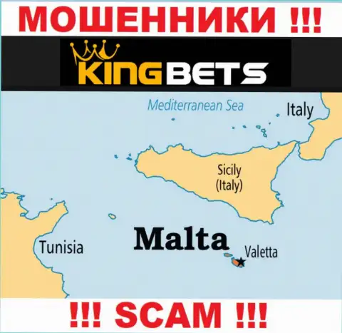 Кинг Бетс - это воры, имеют оффшорную регистрацию на территории Мальта