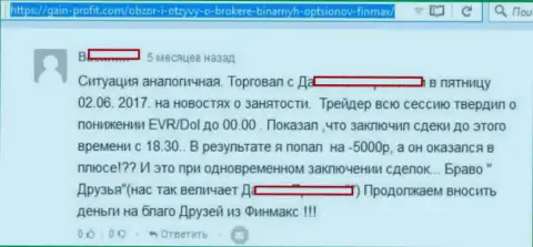 ФинМакс - это ЛОХОТРОНЩИКИ !!! Заявление оставленного без денег форекс трейдера